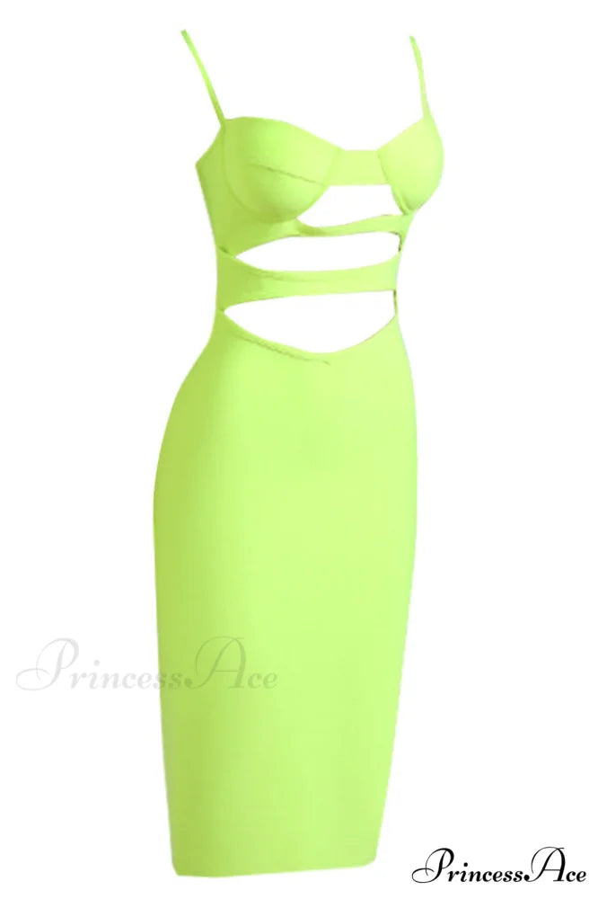 Constance Cut Out Charming Bandage Sheath Dress