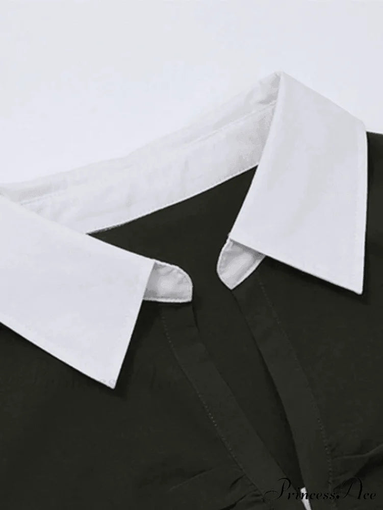 Contrast Letter Graceful Stripe Tank Top