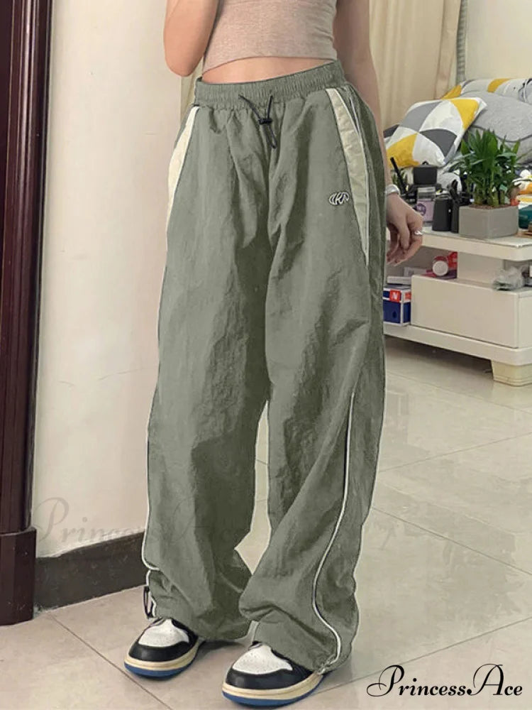 Contrast Paneled Graceful Corset Top Biscay Green / M