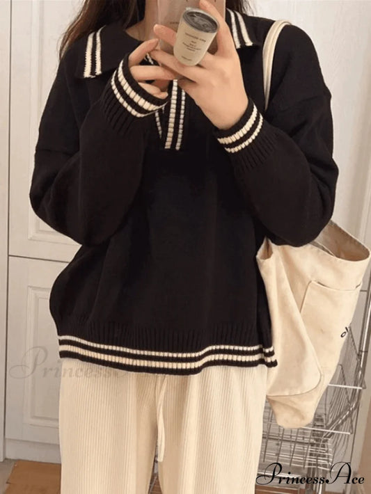 Contrast Trim Printed Trendy Long Sleeve Crop Top