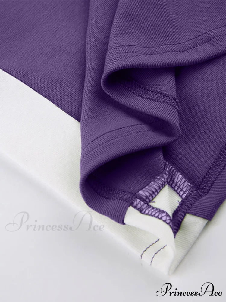 Contrast Trim Rib-Knit Trendy Crop Cami Top