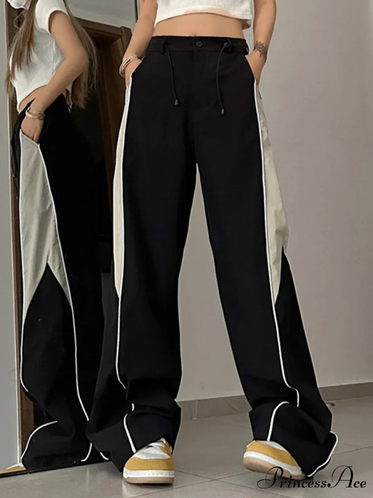 Contrasting Short Graceful Sleeve Crop Top