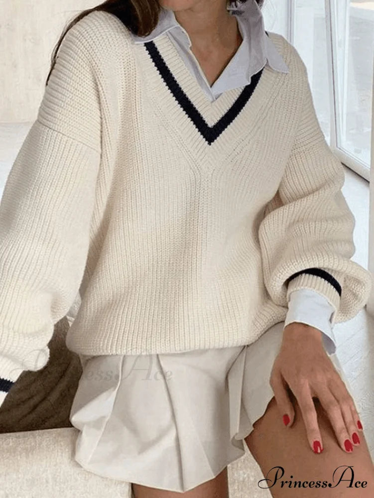 Contrasting Straight Graceful Leg Sweatpants