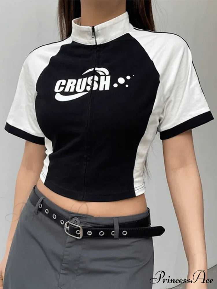 Contrasting Trim Graceful Vintage Sweater