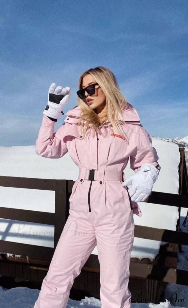 Cordova Teton Ski Charming Suit in Rose Smoke 4 Days / 4 / S / Pink