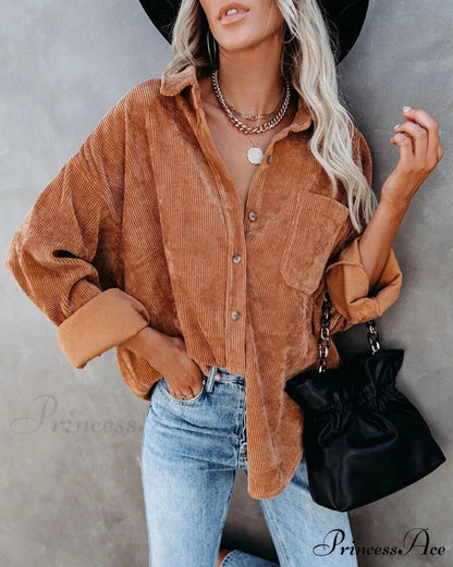 Corduroy Tunic Ladies Coats 1 / S