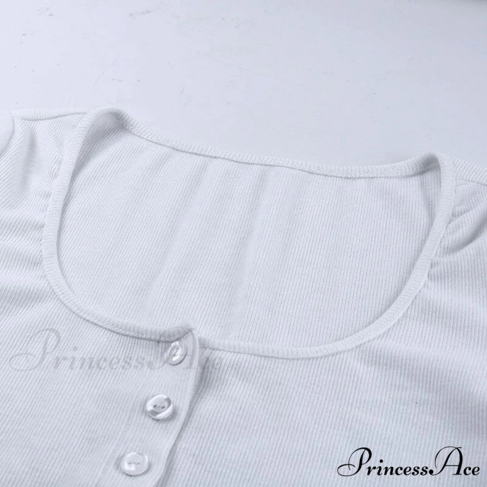 Corset Skinny Knitted Tee