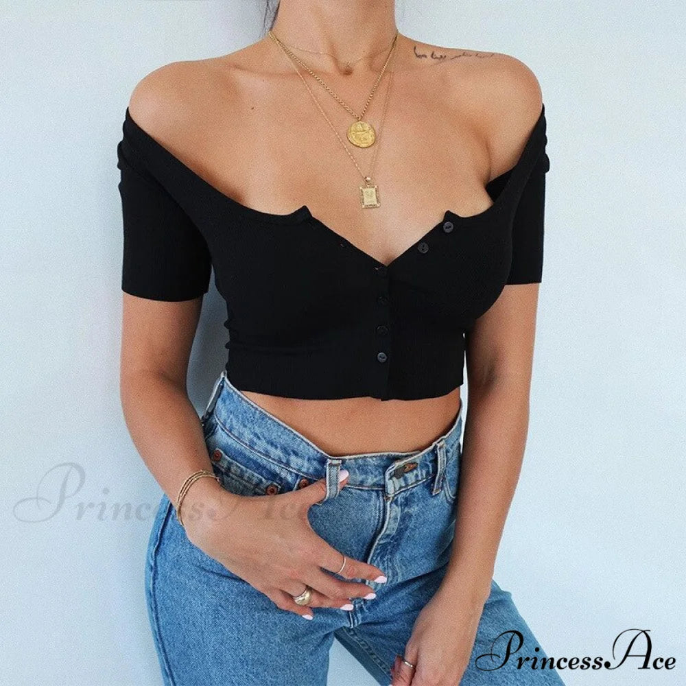 Corset Skinny Knitted Tee