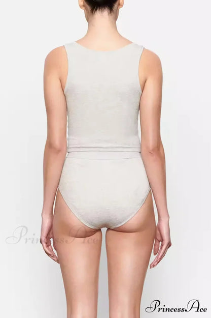 Cotton Elegant Rib Tank
