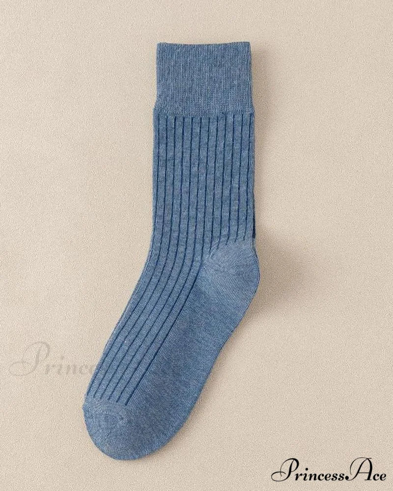 Cotton Socks Blue / Unisize