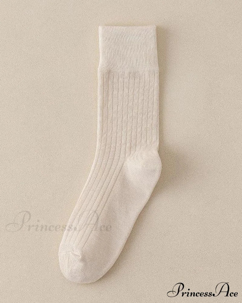 Cotton Socks White / Unisize