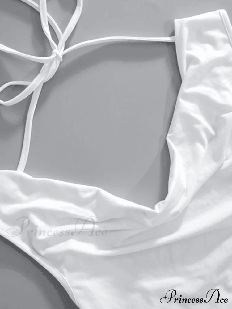 Cowl Neck Strapless Slit Modern Maxi Evening Dress - Green