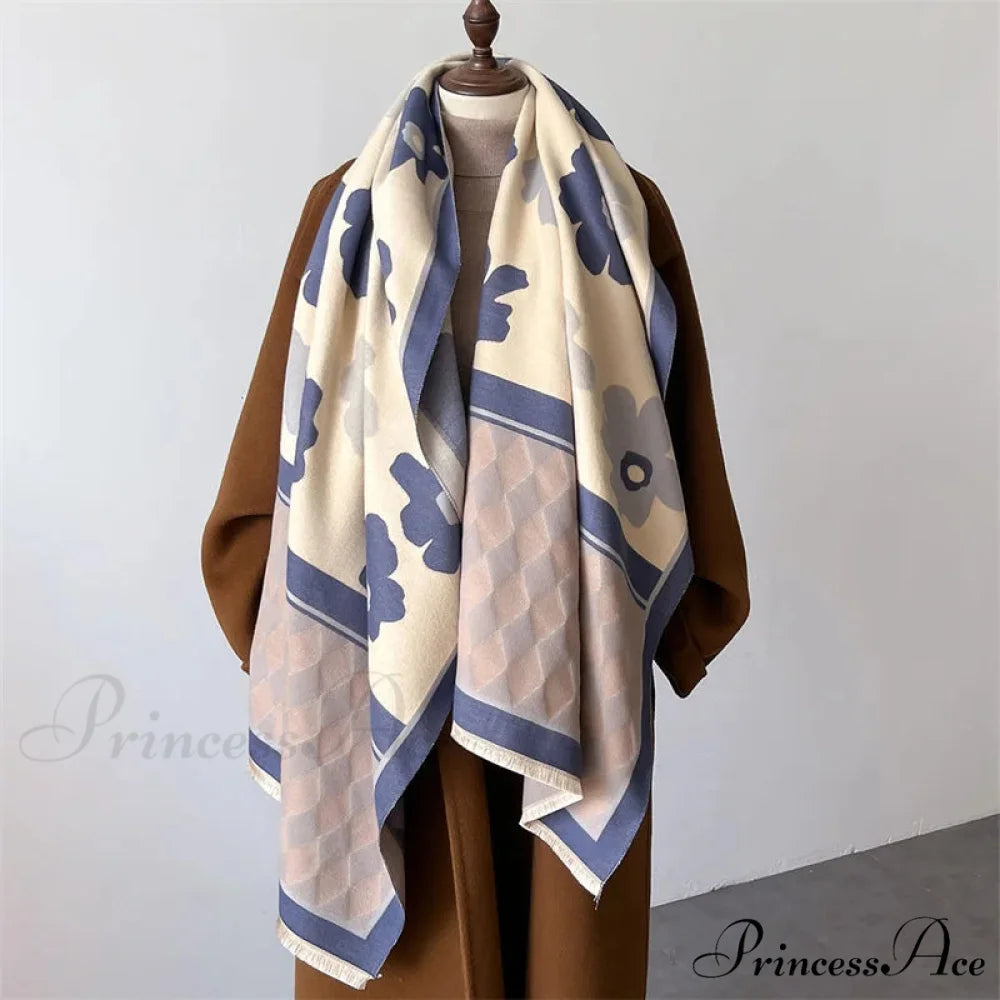 Cozy Cashmere Wrap Blanket Scarf scarf-241228