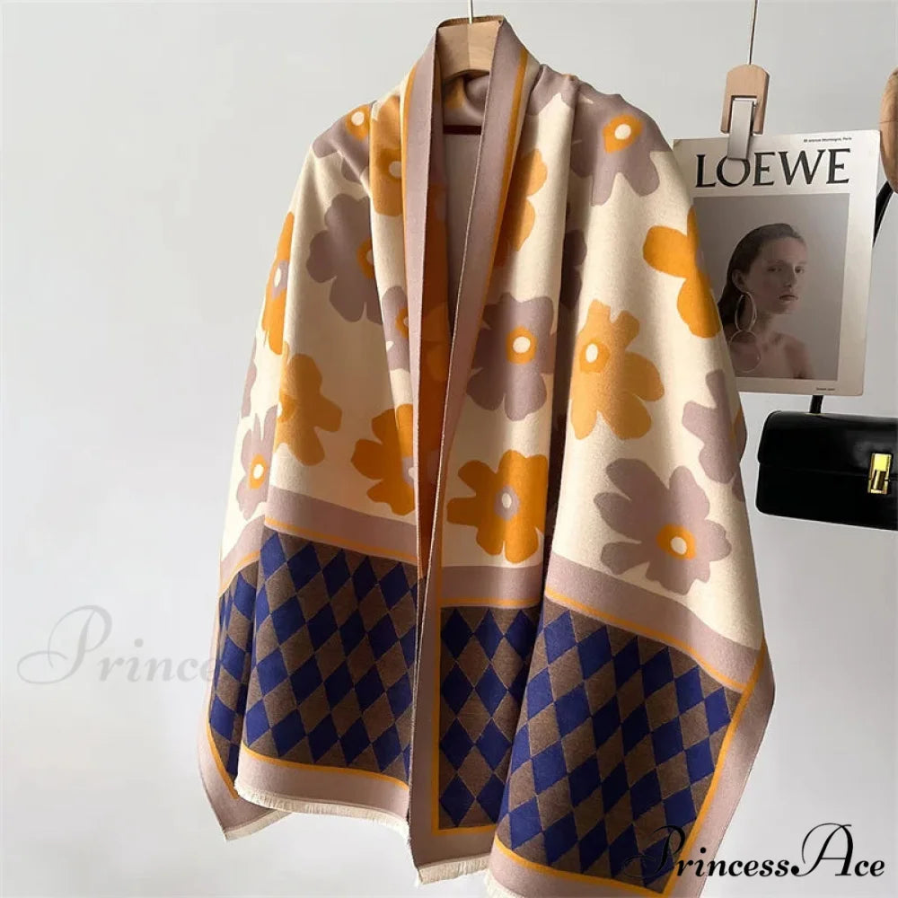 Cozy Cashmere Wrap Blanket Scarf scarf-241228