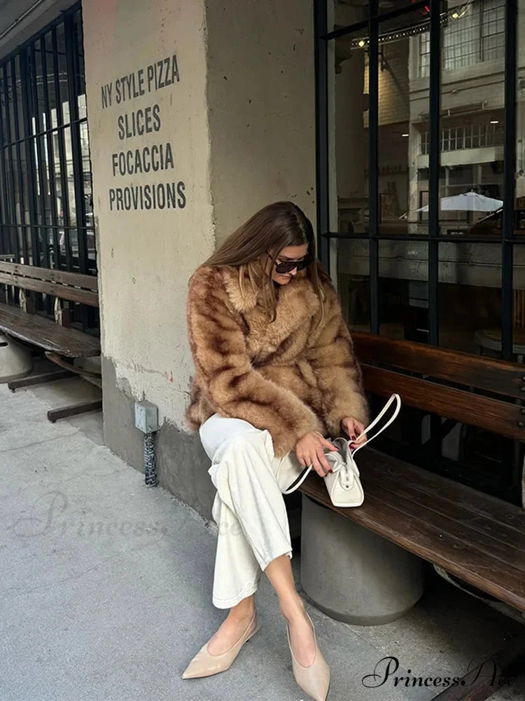 Cozy Retro Long Sleeve Collared Coat coats-241228