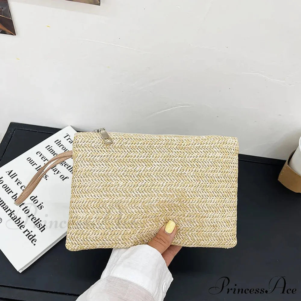 Crafted Knapsack Mobile Currency Wristlet Khaki wristlet-250126