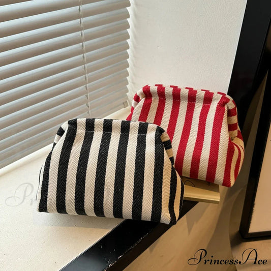 Crochet Canvas Multicolored Summer Clutch wristlet-250126