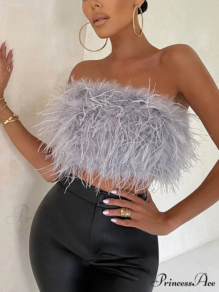 Crop Tank Top & Modern Split Maxi Skirt Set