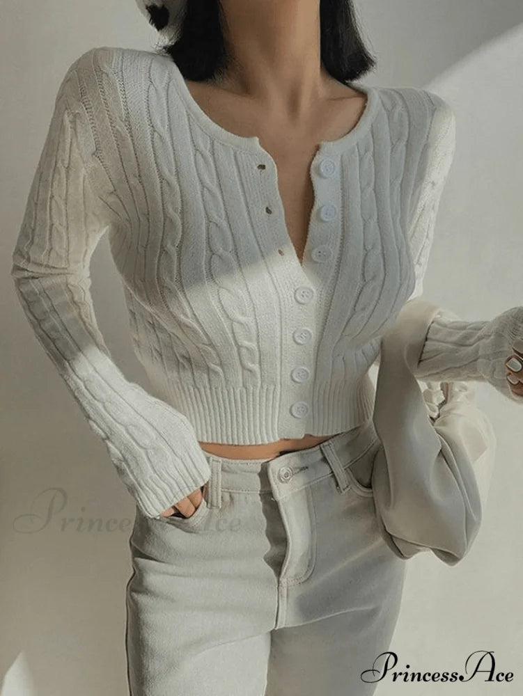 Cropped Black Graceful Biker Jacket White / ONE SIZE