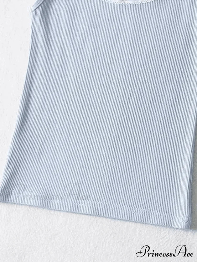 Cropped Lace Graceful Puff Sleeve Blouse