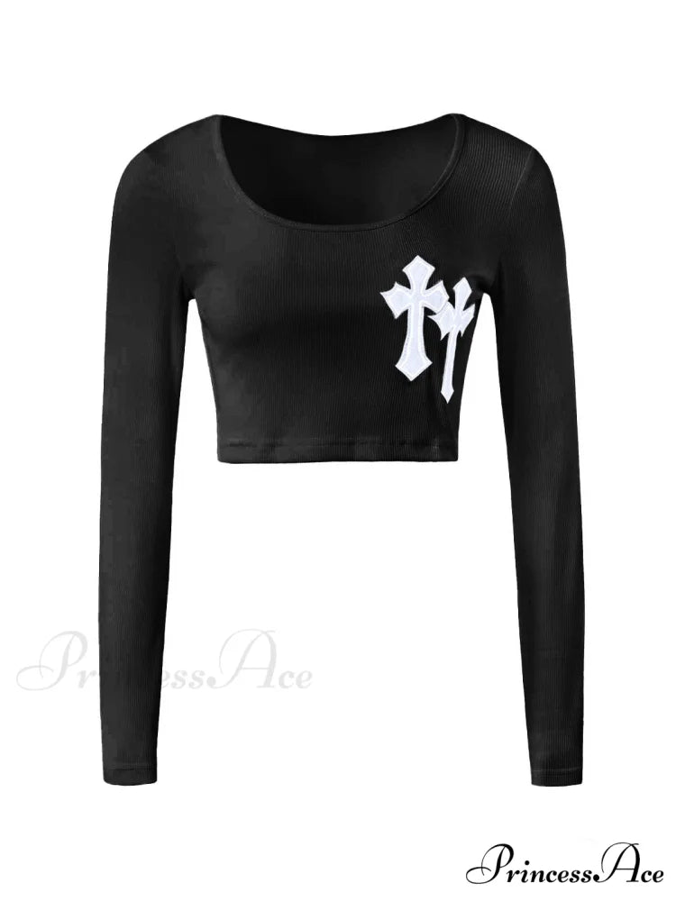 Cross Back Striped Trendy Split Mini Dress