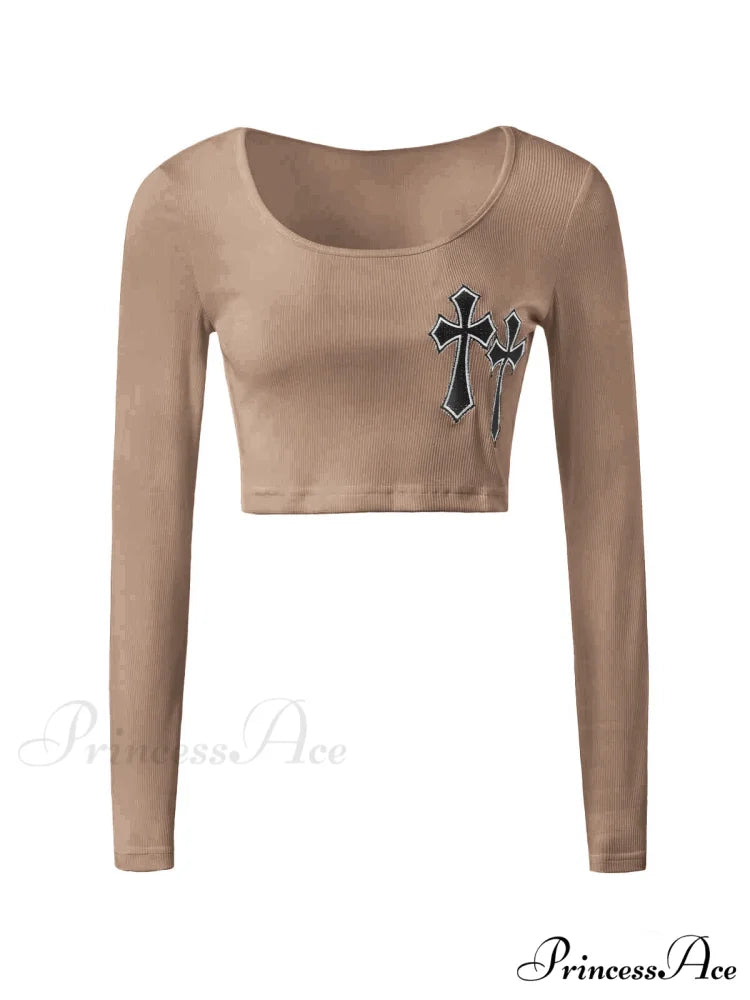 Cross Back Striped Trendy Split Mini Dress