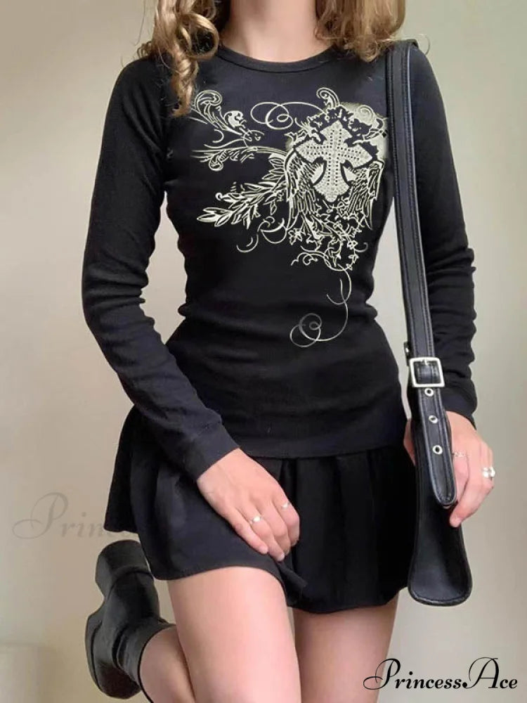 Cross Charming Portrait Necklace