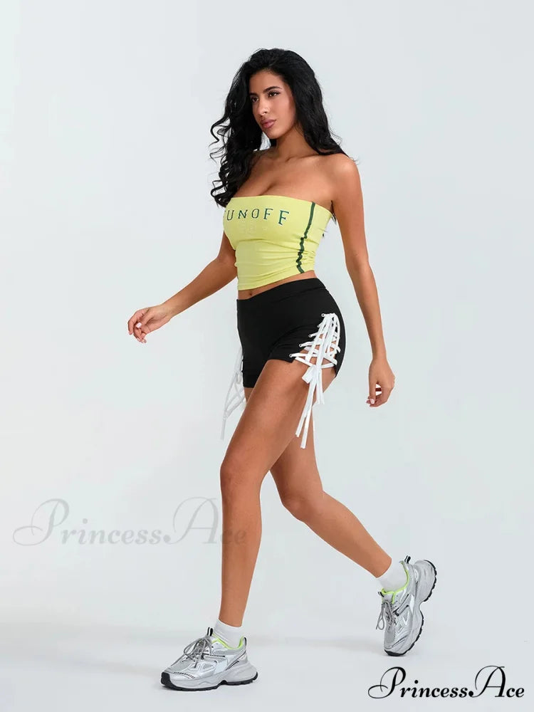 Cross Connect Fasten-Up Athletic Short short-250223