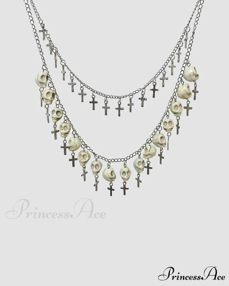 Cross Double Catacombs Necklace