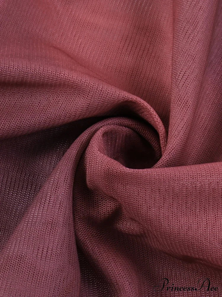 Cross Over Halter Trendy Mesh Crop Cami Top