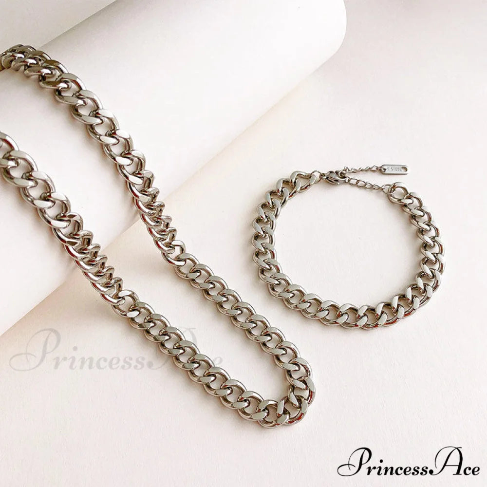 Cuban Chain Retro Style Niche Design Bracelet