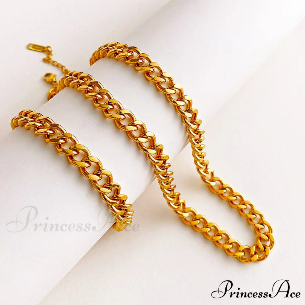 Cuban Chain Retro Style Niche Design Bracelet