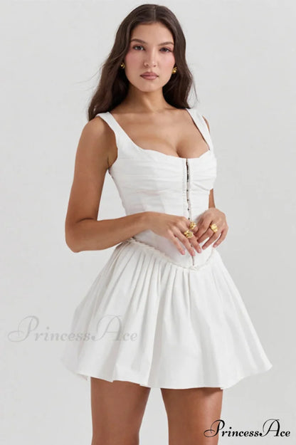Cupid Pleated Stylish Mini Dress