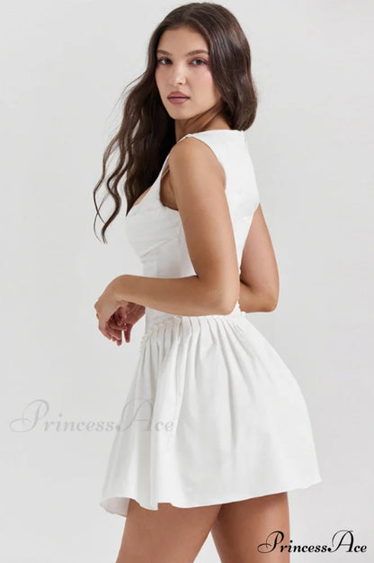 Cupid Pleated Stylish Mini Dress