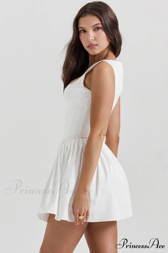 Cupid Pleated Stylish Mini Dress
