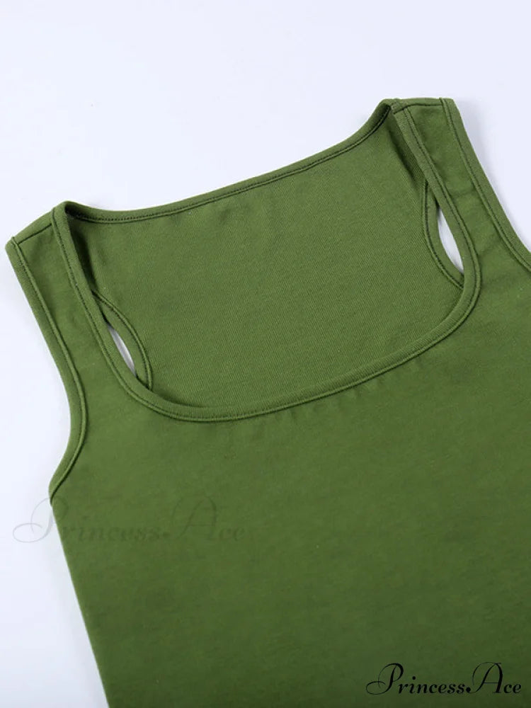 Curved Hem Spaghetti Strap Corset Classic Halter Crop Top - White