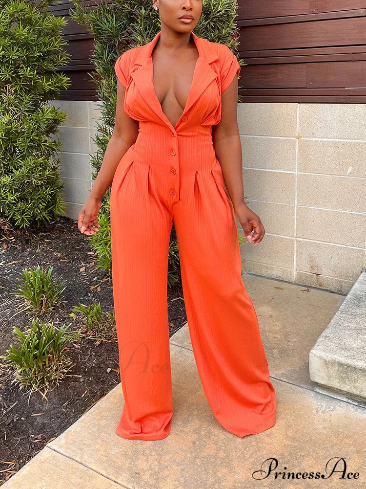 Curvy Hem Spider Trendy Print Crop Top Orange / S