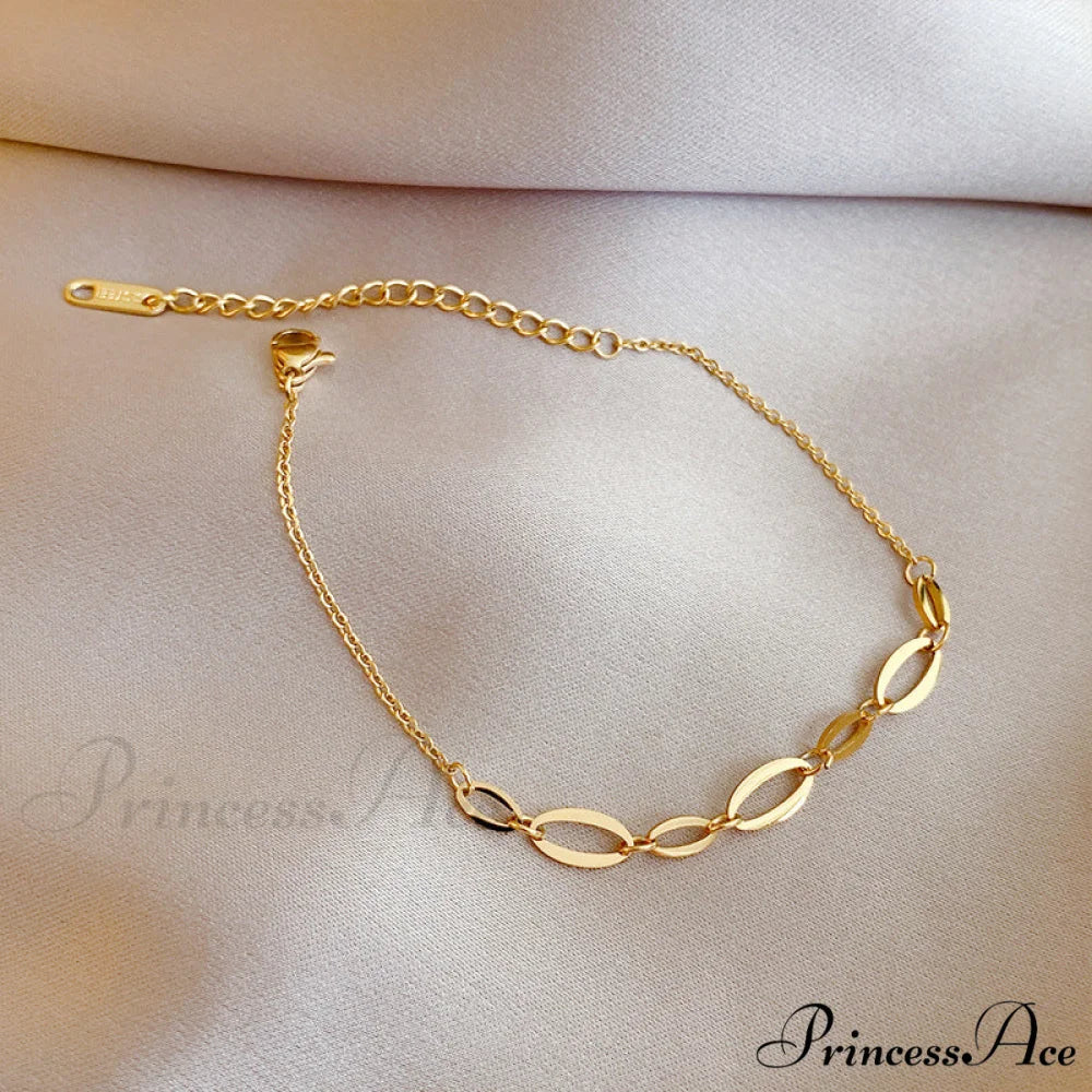 Custom Unique Design Simple Chain Bracelet