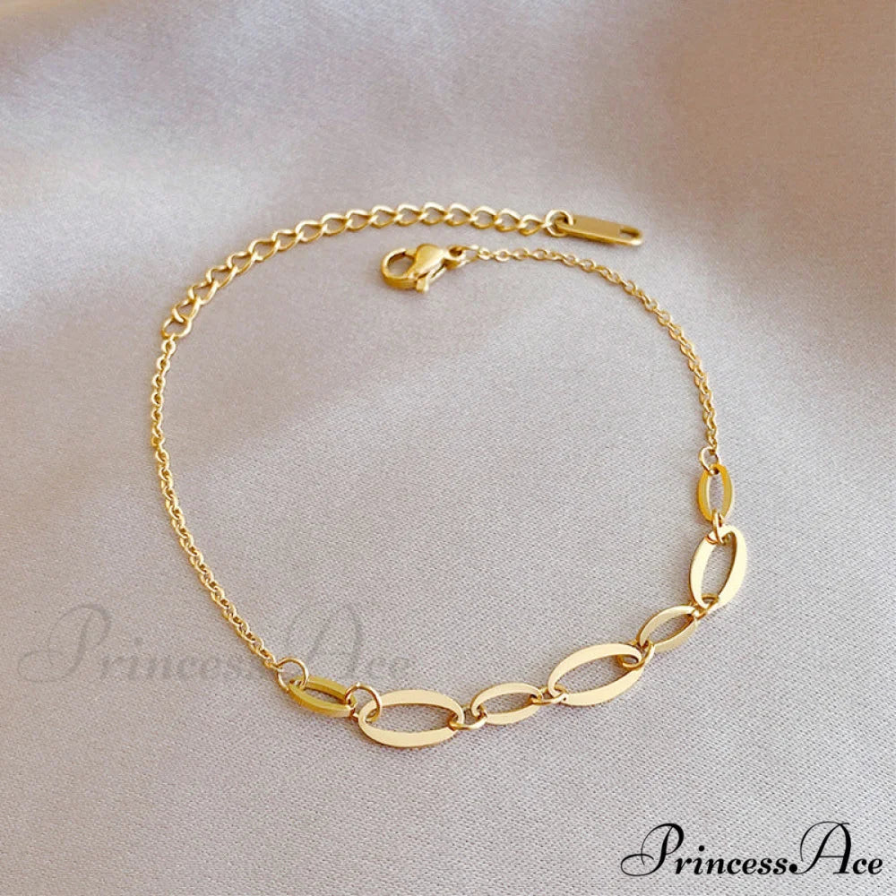 Custom Unique Design Simple Chain Bracelet