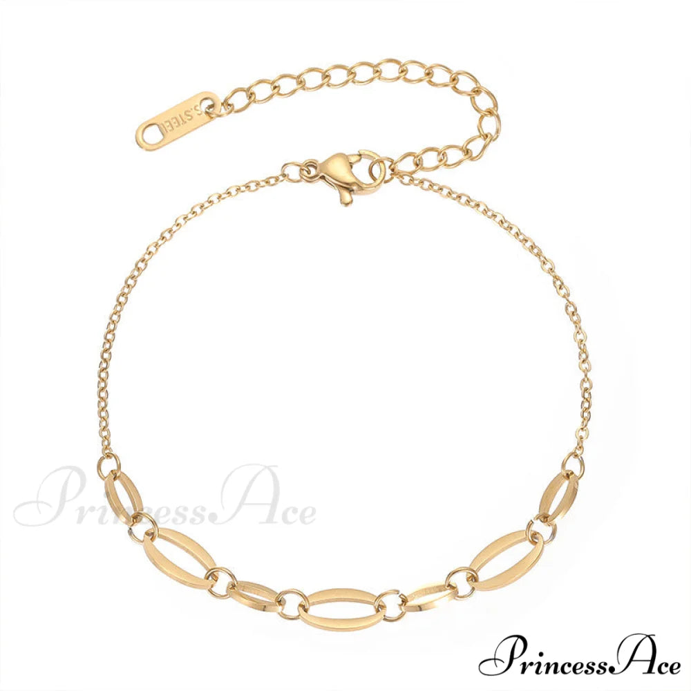 Custom Unique Design Simple Chain Bracelet