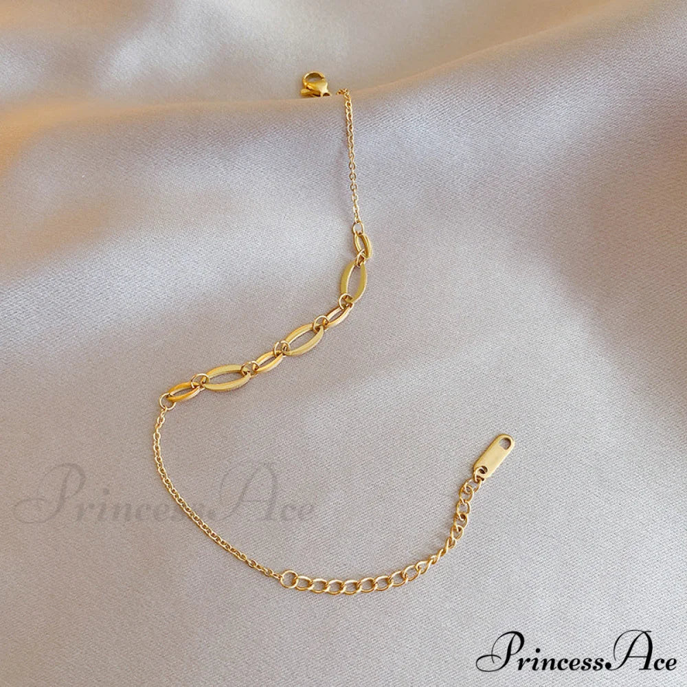 Custom Unique Design Simple Chain Bracelet