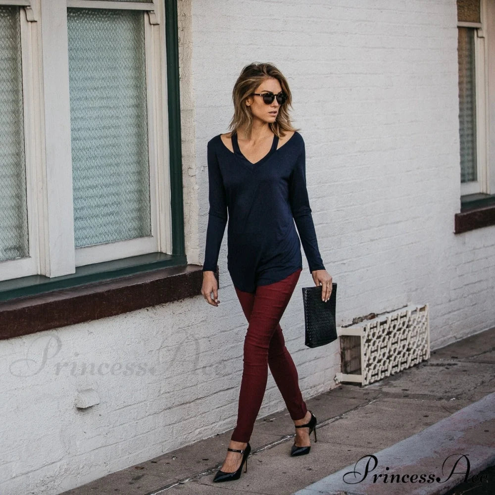 Cut Loose Shirt L / Navy