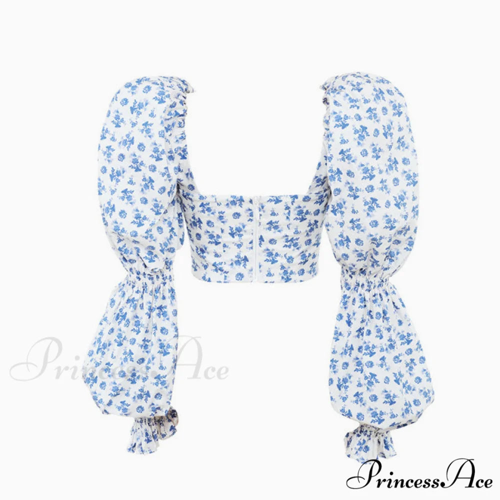 Cute Bunny Graceful Printed Bandeau Top