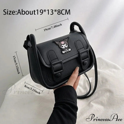Cute Sanrio Kuromi Crossbody Shoulder Bag crossbody-250126