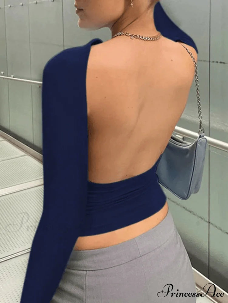 Cutout Long Graceful Sleeve Midi Dress