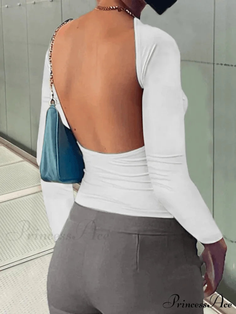 Cutout Long Graceful Sleeve Midi Dress