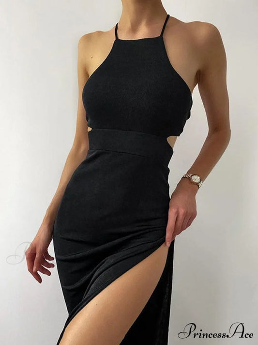 Cutout Sheer Mesh Trendy Long Sleeve Top Black / S