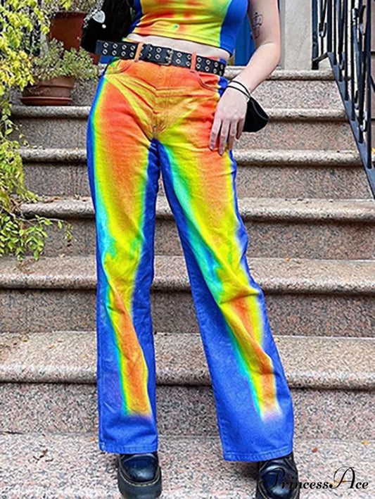 Cutout Two-Piece Short Trendy Sleeve Crop Top Blue / S