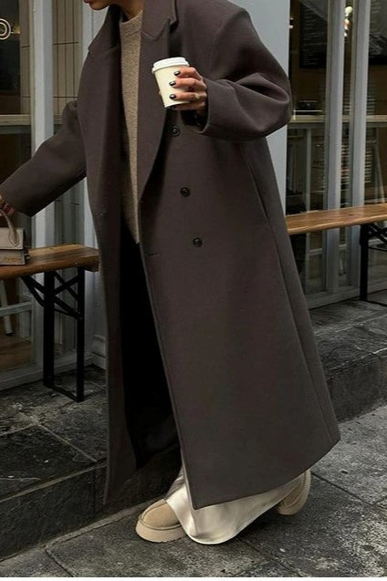 Single-Breasted Winter Coat