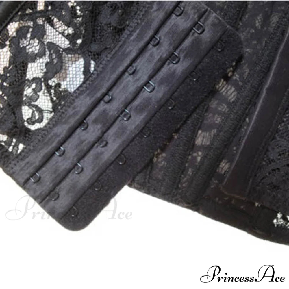 Daliah Mesh Stylish Lace Corset Top